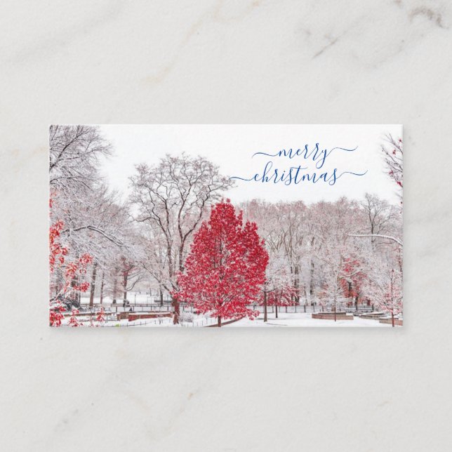 God jul ortkort placeringskort (Framsida)