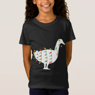 God jul på djuret Lover-julen Ljus T Shirt