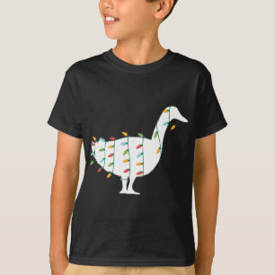 God jul på djuret Lover-julen Ljus T Shirt