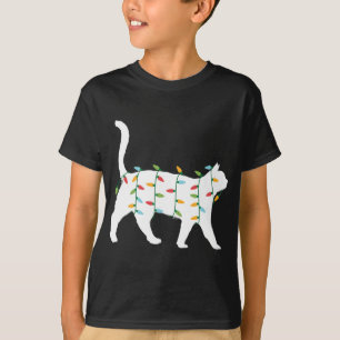 God jul på djuret Lover-julen Ljus T Shirt