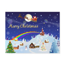 God jul på fullmåne