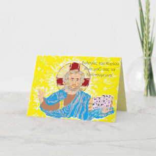 God jul på grekiska helgkort