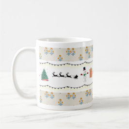 God jul på kaffe mugg. kaffemugg