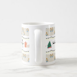 God jul på kaffe mugg. kaffemugg