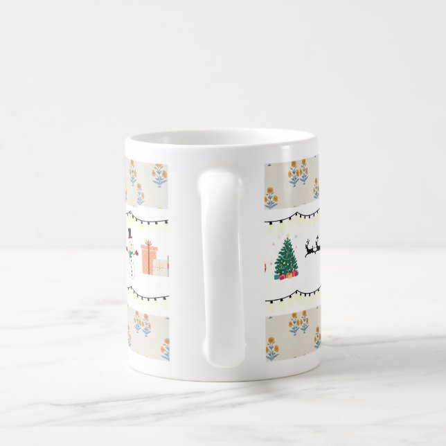 God jul på kaffe mugg. kaffemugg (Handtag)