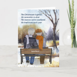 God jul på livets partner, Gay Couple Winter Helgkort