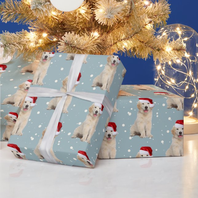 God jul på Snöflingor Presentpapper (Helgdagar)