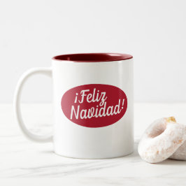 God jul på spanska | Feliz Navidad Mugg