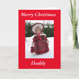 God jul, pappa helgkort