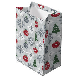 God jul Papper med Snöflingor