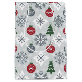 God jul Papper med Snöflingor