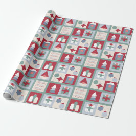 God Jul! Papper radbrytning Presentpapper