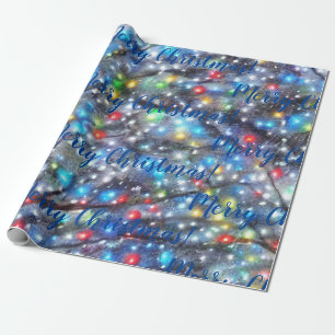 God Jul! Papper radbrytning Presentpapper