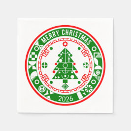 God jul pappersservett