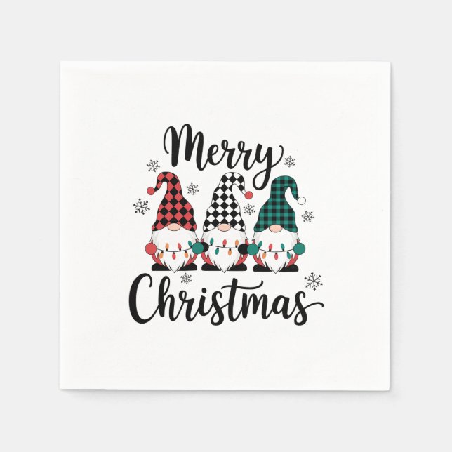 God jul pappersservett (Framsidan)