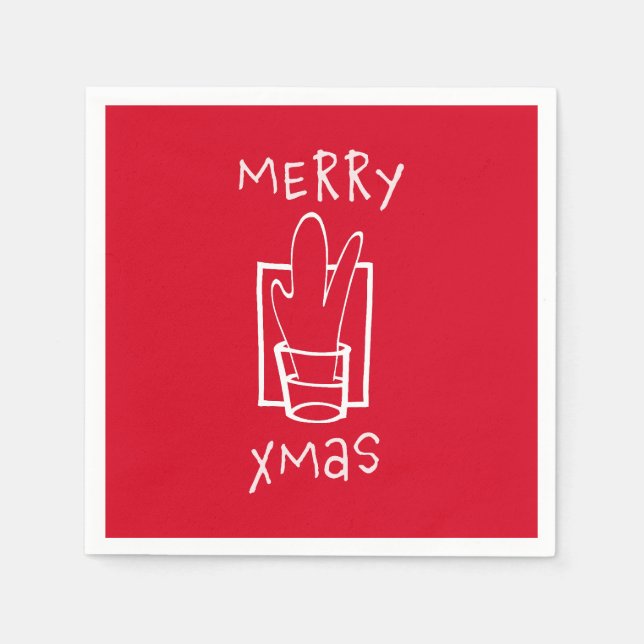 God Jul Pappersservett (Framsidan)