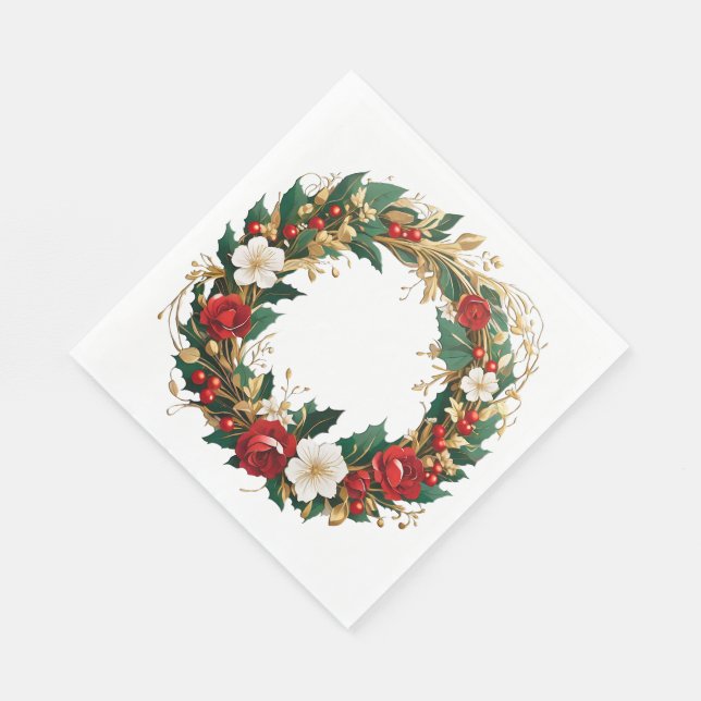 God jul pappersservett (Hörn)