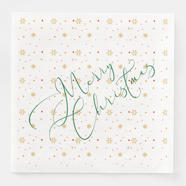God jul Pappersservett (Framsida)