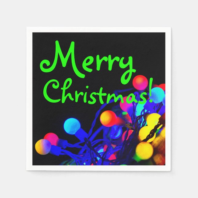 God jul pappersservett (Framsidan)