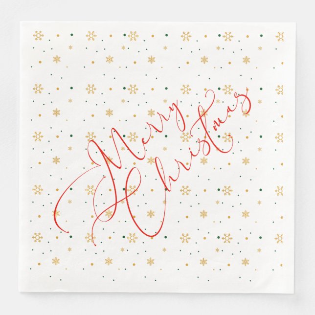 God jul Pappersservett (Framsida)