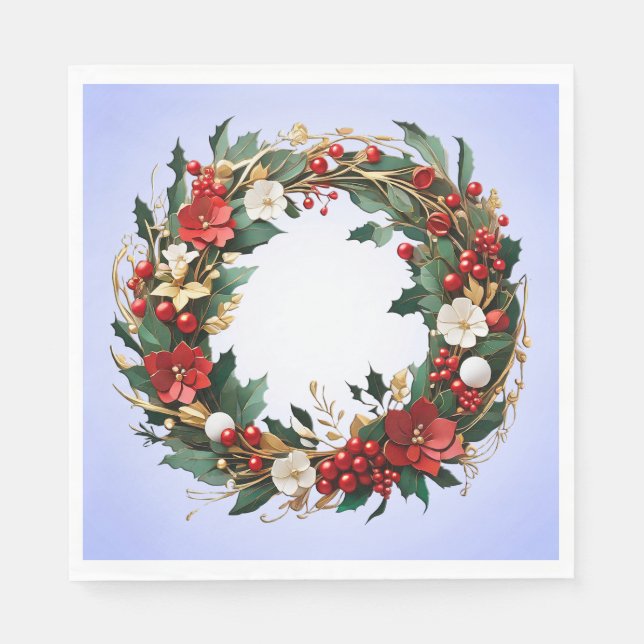 God jul pappersservett (Framsidan)