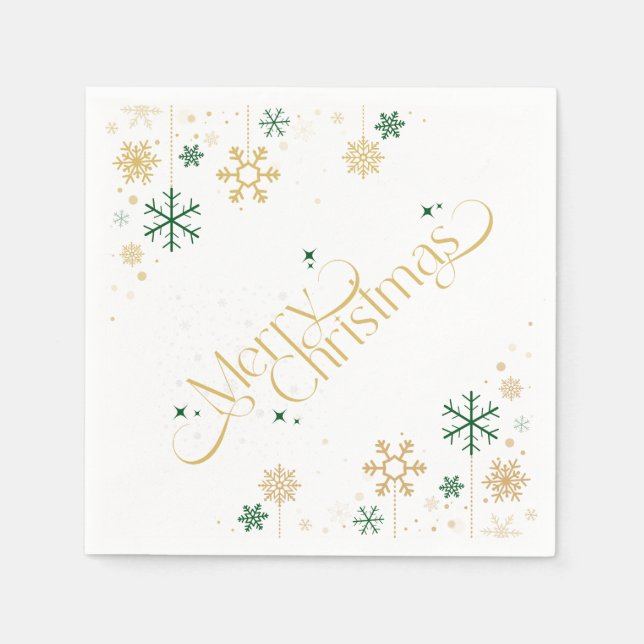 God jul Pappersservett (Framsidan)