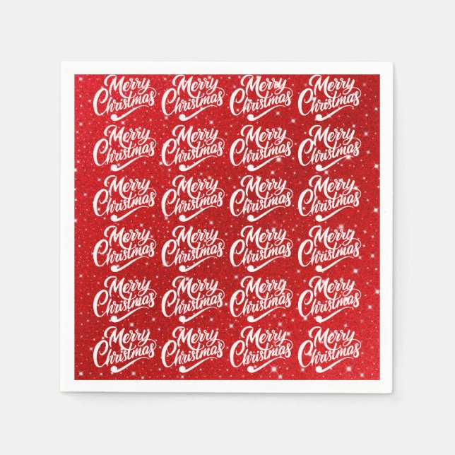 God jul pappersservett (Framsidan)