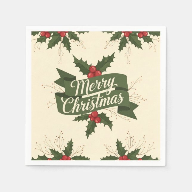 God Jul Pappersservett (Framsidan)