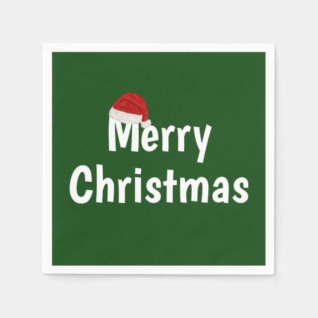 God jul pappersservett (Framsidan)