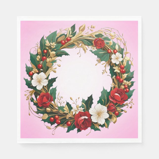 God jul pappersservett (Framsidan)