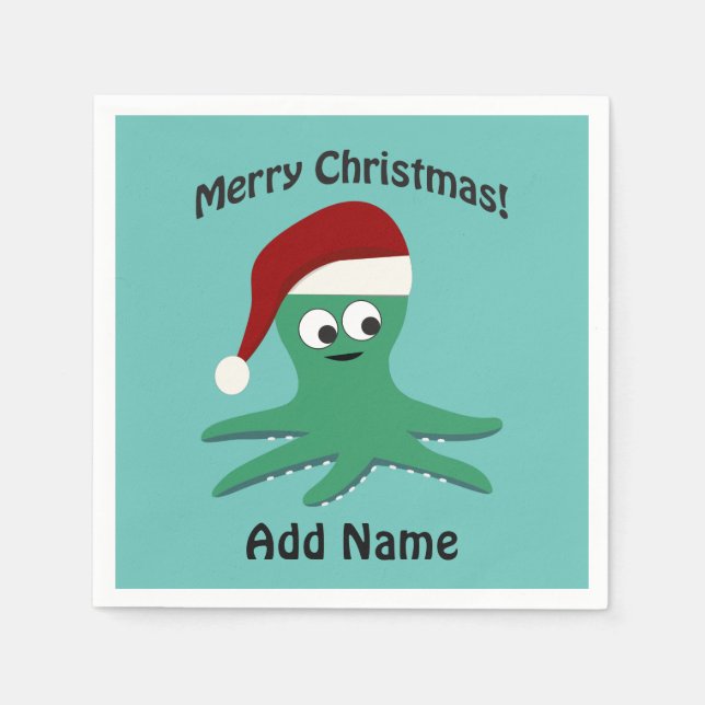 God jul pappersservett (Framsidan)