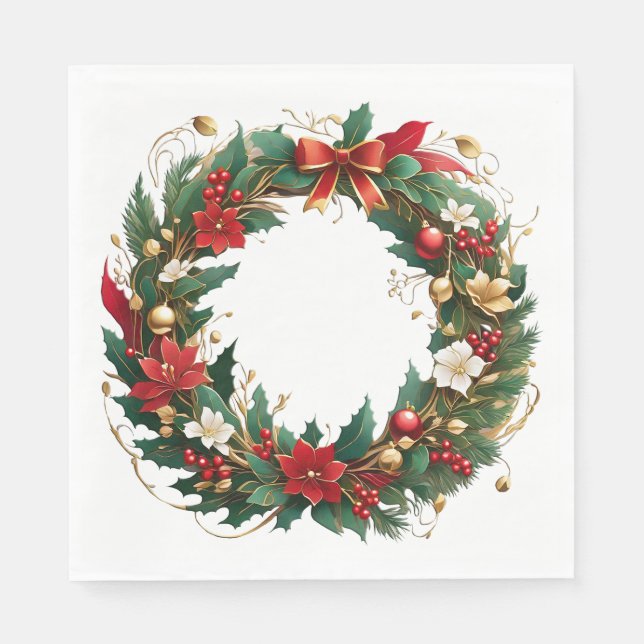 God jul pappersservett (Framsidan)