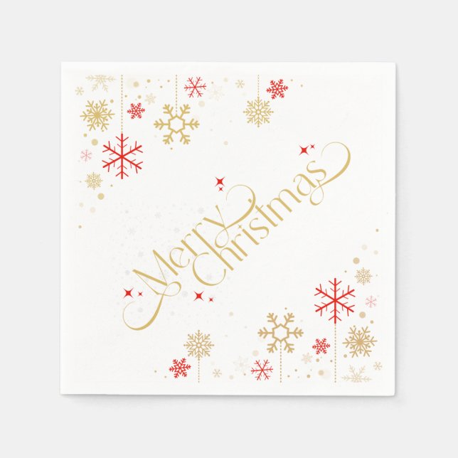 God jul Pappersservett (Framsidan)