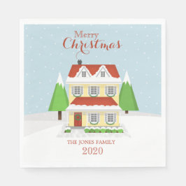 God jul pappersservett