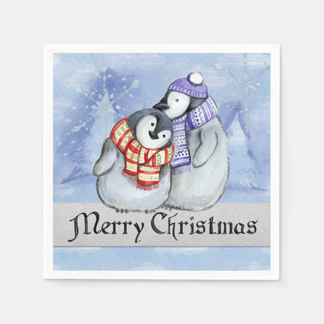 God jul Pappra blöjor Pappersservett (Framsidan)