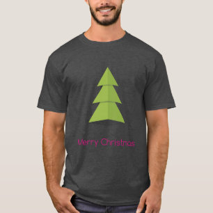 God jul Papprare Träd T Shirt