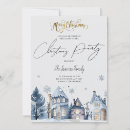 God jul party hälsning inbjudningar