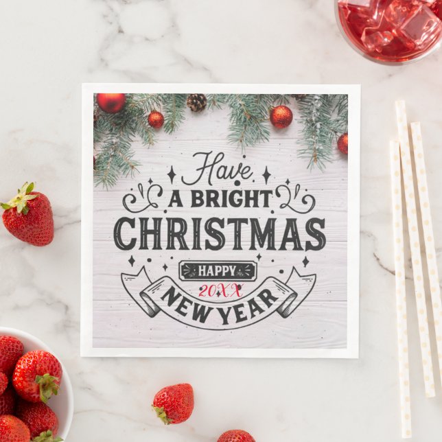 God jul Party Pappersservett (Insitu)