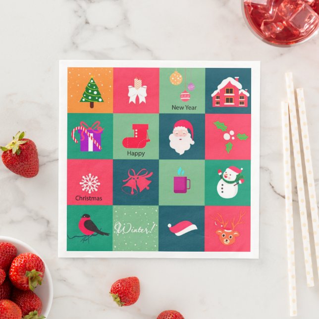 God jul Party Pappersservett (Insitu)