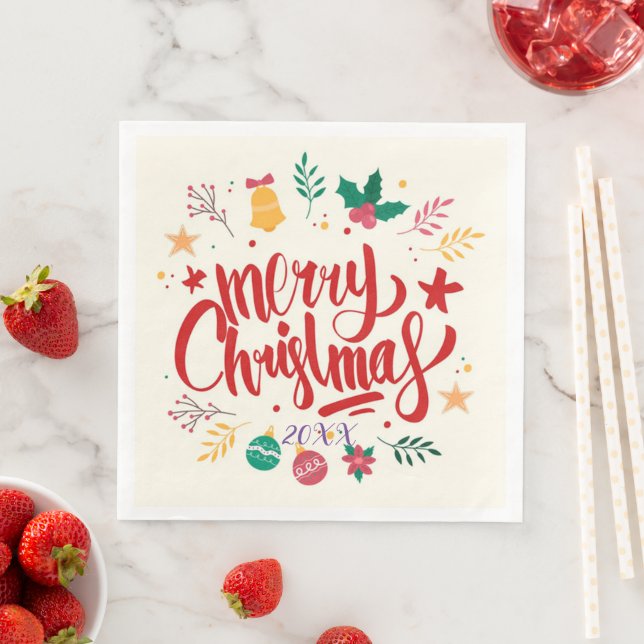 God jul Party Pappersservett (Insitu)