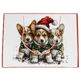 God jul Pembroke Welsh Corgi Puppies