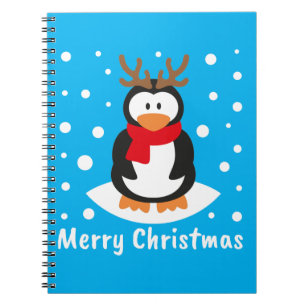 God jul Penguin Anteckningsbok