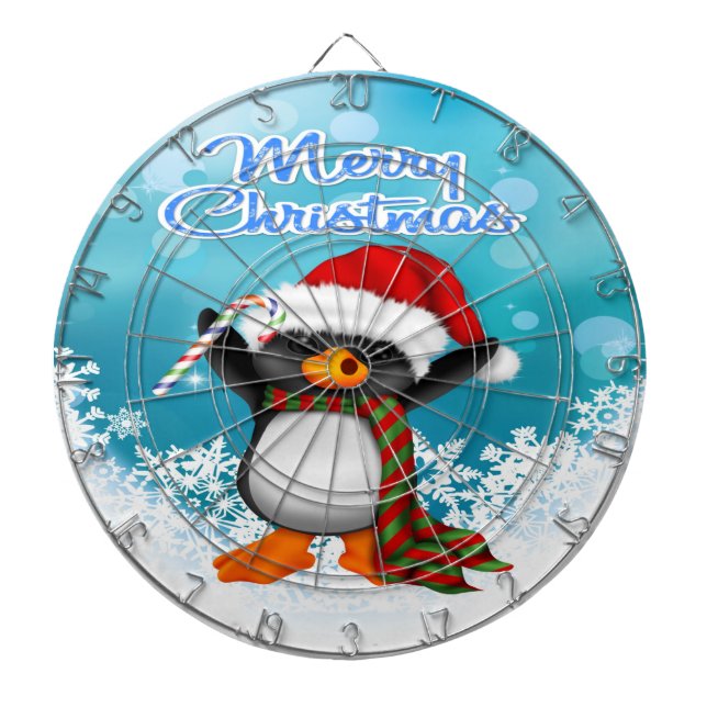 God jul Penguin Dart Board Darttavla (Framsidan)