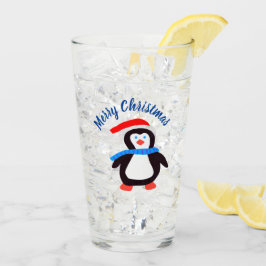 God jul Penguin Glaskopp