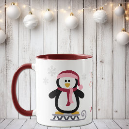 God jul Penguin Mugg