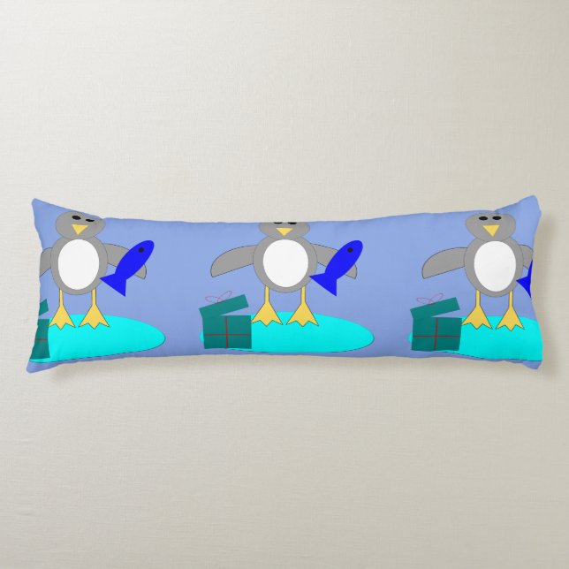 God jul Penguin-penguin-kroppsviken Kroppskudde (Framsidan)