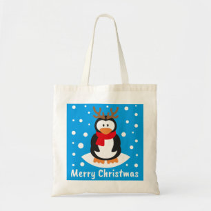 God jul Penguin Tygkasse