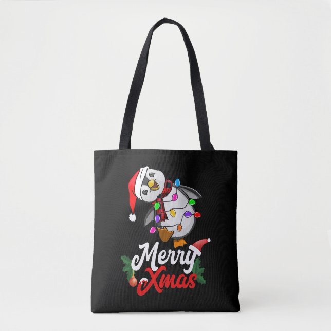 God jul Penguin Tygkasse (Framsida)