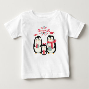 God jul Penguins T Shirt