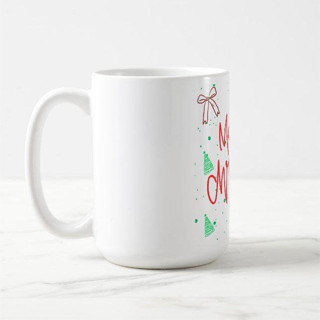 God Jul Pepparkaksdesign.  Kaffemugg (Vänster)